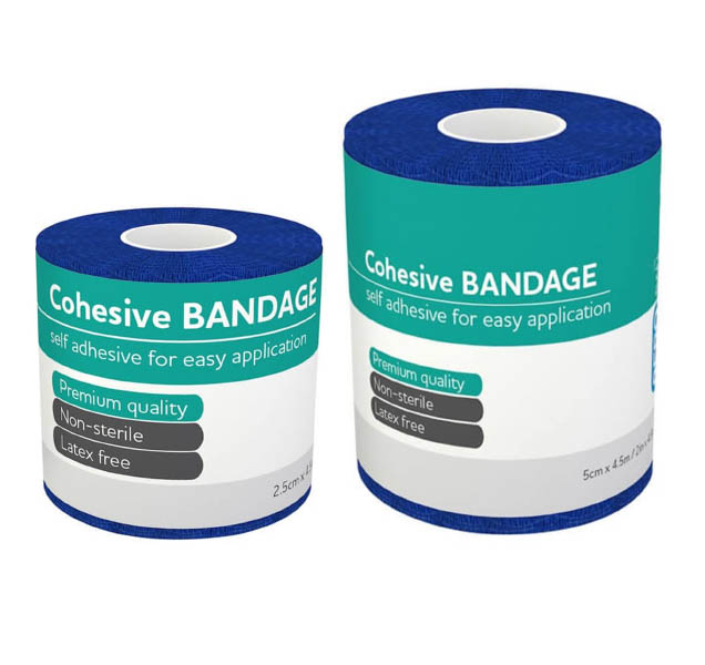 Blue Cohesive Bandages - Suncoast First Aid