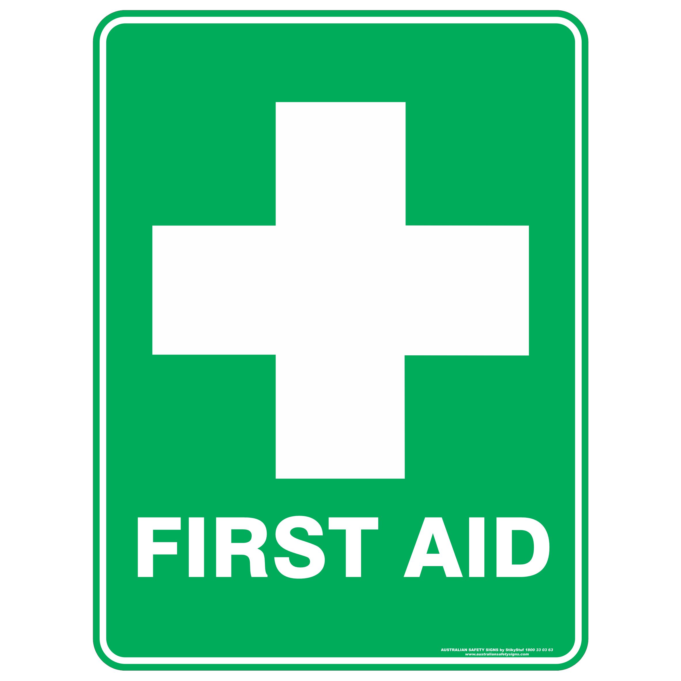 First Aid Sign